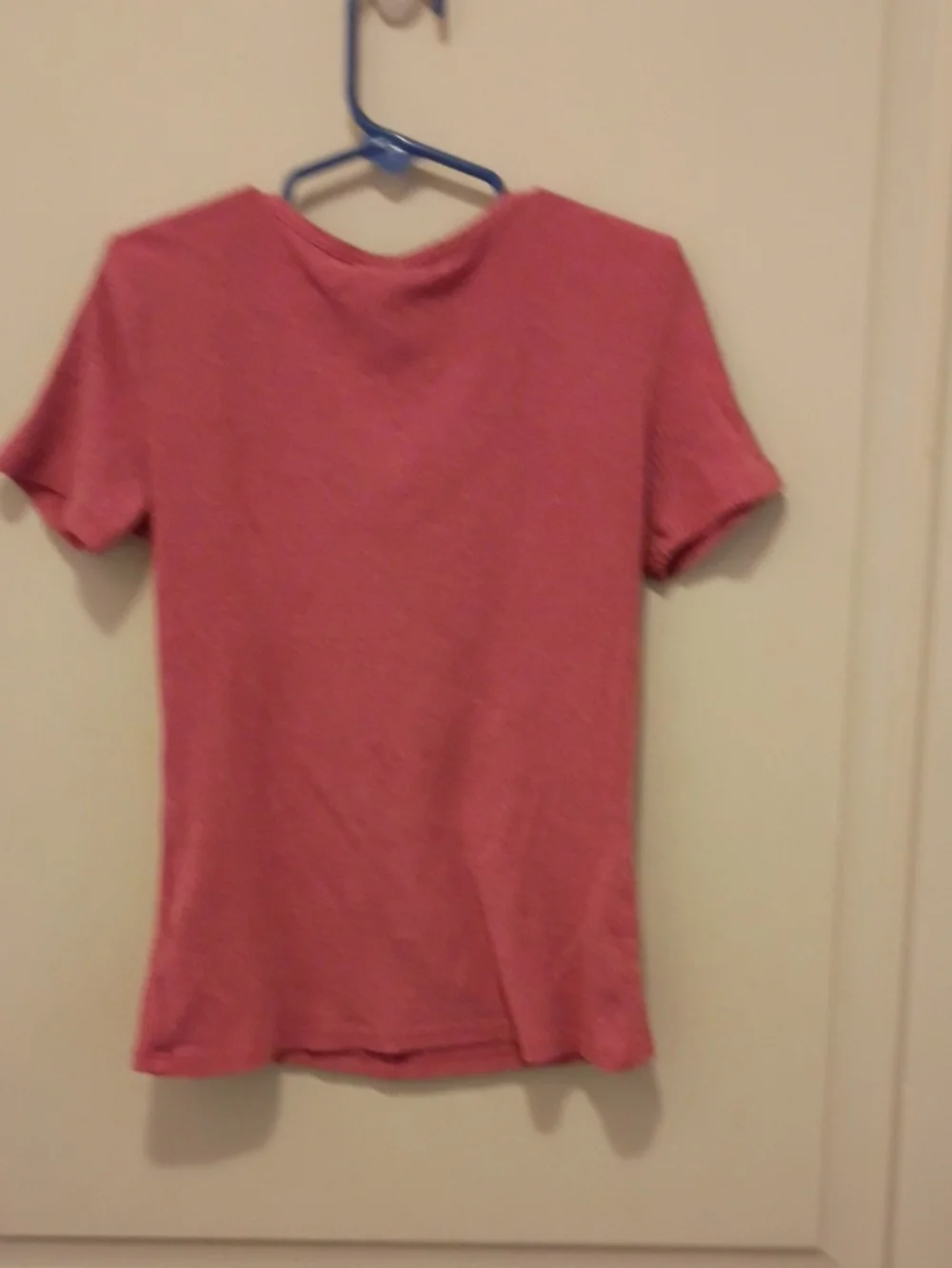 Old Navy Girl's Pink Ribbed Tshirt Size M(8)